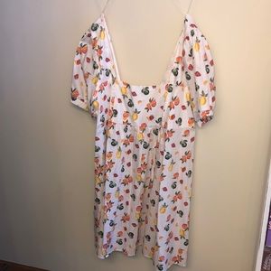 Summer fruit dress